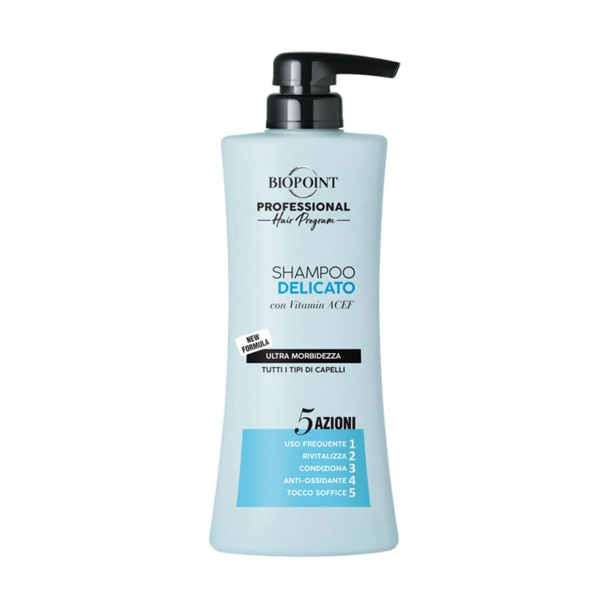 Shampooing biopoint délicato 400 ml