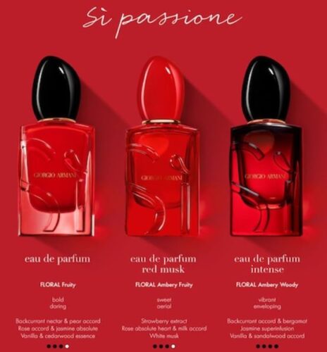 Armani Si Passione Ricaricabile new flacone